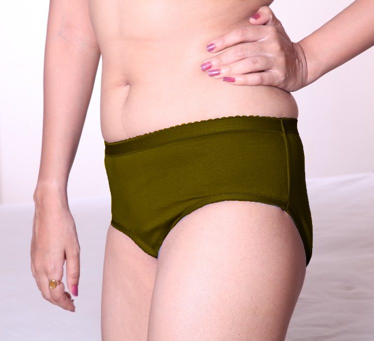 Arvinth Plain Outer Elastic Panties Pack Of Three